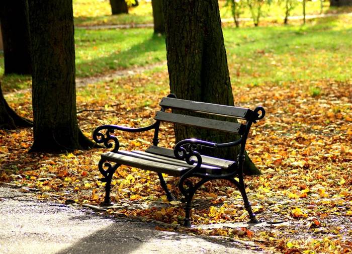 Лавки для дачі з металу і дерева своїми руками