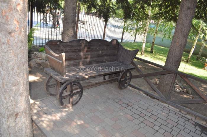 Лавка своїми руками для дачі: варіанти лавок із кресленнями