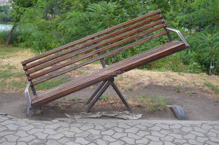 Лавка своїми руками для дачі: варіанти лавок із кресленнями
