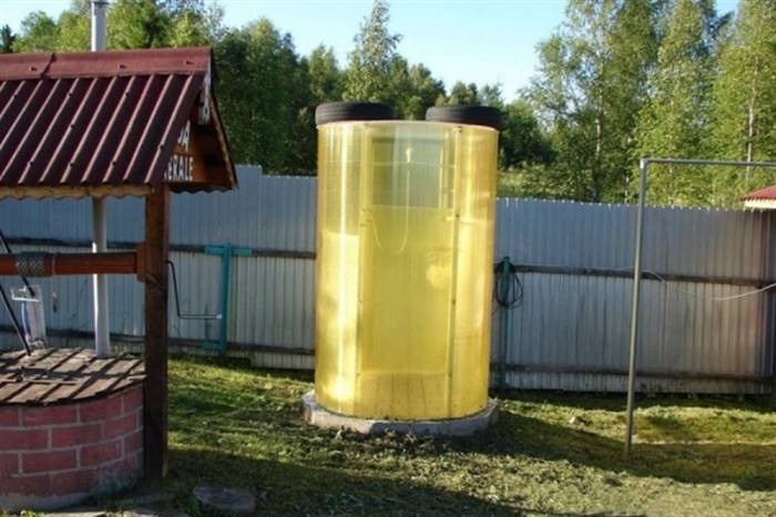 Душ на дачі своїми руками: будівництво, обшивка всередині, зовні