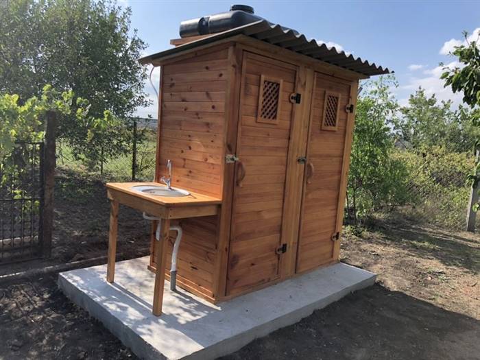 Душ на дачі своїми руками: будівництво, обшивка всередині, зовні