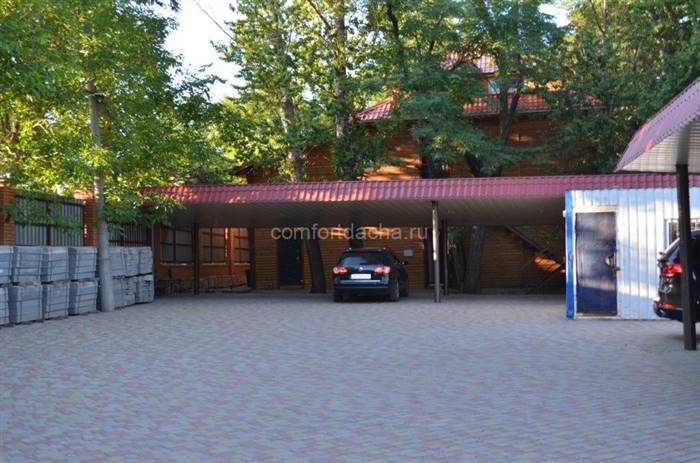 Як зробити навіс на дачі своїми руками для відпочинку