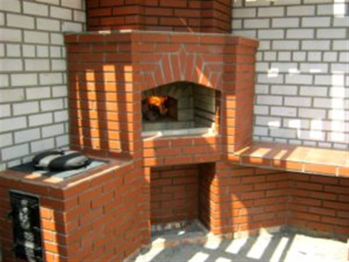 Як викласти кутовий мангал із цегли своїми руками на садовій ділянці