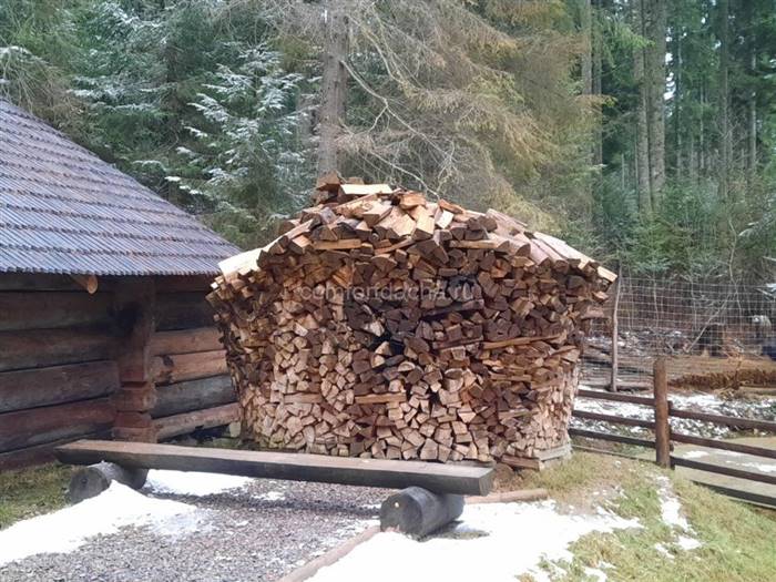 Дров'яник для лазні своїми руками - з дерева або металу