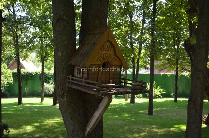 Шпаківня з дерева своїми руками - покрокова інструкція